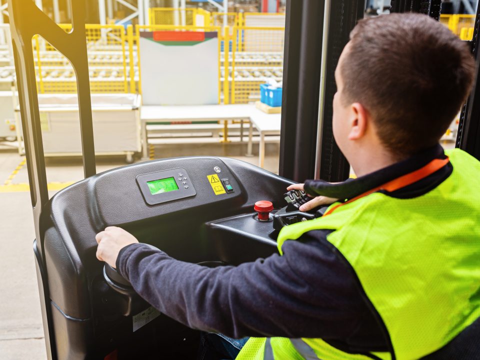 maquinaria para transportar mercancía